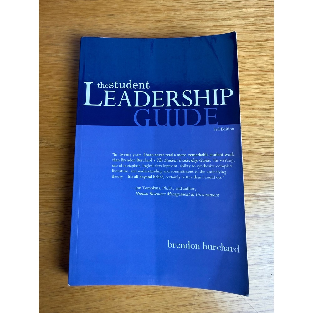 BRENDON BURCHARD The Student Leadership Guide Students Blue 3rd Ed.